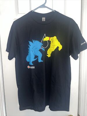 Medium American Red Cross GODZILLA x KONG The New Empire Give Blood T-Shirt bd2-image