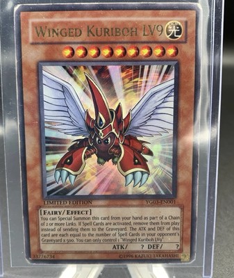 Winged Kuriboh LV9 YG03-EN001 Yu-Gi-Oh! GX Manga Promotional Cards Limited Ed.-image