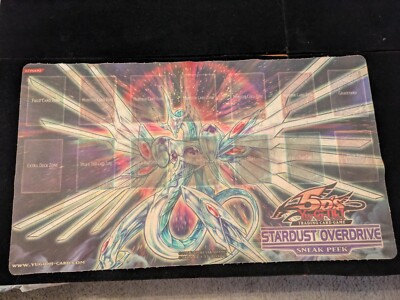 🔥 Yu-Gi-Oh ( Stardust Overdrive 5D's Era ) Official Sneak Peek 2009 Playmat 🔥-image