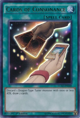 Yugioh! LP Cards of Consonance - LC5D-EN048 - Ultra Rare - 1st Edition Lightly P-image