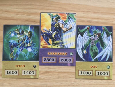 Yugioh GX Elemental Hero Anime Style Cards New-image