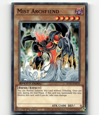 Yugioh Mist Archfiend Speed Duel GX: Duelists of Shadows-image