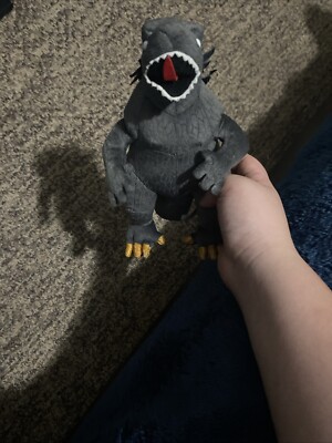 TY Godzilla White Eyes Plush Doll Figure 15