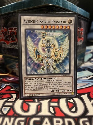 Avenging Knight Parshath - LC5D-EN230 - Short Print/Uncommon [Mint!] 1st Edition-image