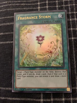 Fragrance Storm - LC5D - Ultra Rare - NM - Yugioh 1st edition-image