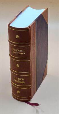 Historisk Tidsskrift. Volume Ser.6 V.3 1892 [Leather Bound]-image