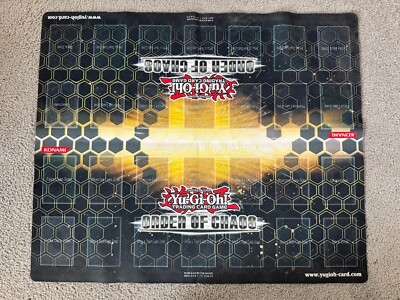 Konami YuGiOh 5Ds Two Player Order of Chaos Sneak Peek Playmat-image