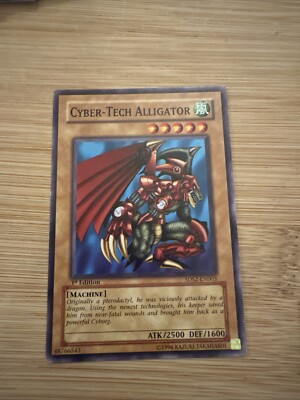 Cyber-Tech Alligator 5DS2-EN003 Yu-Gi-Oh! 5D's 1st Edition-image