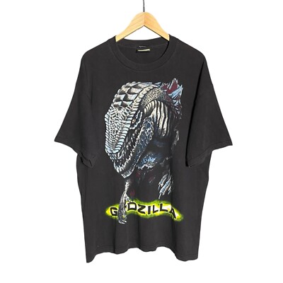 Vintage 90S Godzilla Movie T Shirt-image