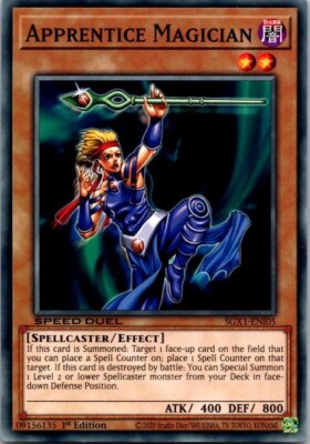 Apprentice Magician SGX1-ENI05 Speed Duel GX: Duel Academy Box 1st Edition-image