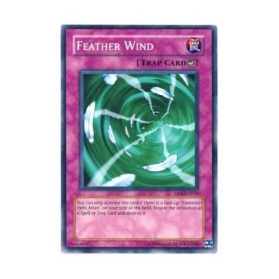 Feather Wind - EEN-EN058 - Common - 1st Edition LP YuGiOh!  Booster Set Cards (G-image