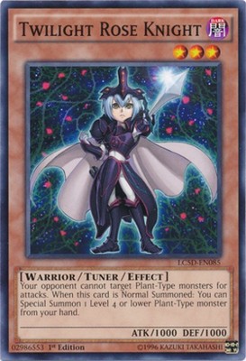 Twilight Rose Knight - LC5D-EN085 - Common - 1st Edition Lightly Played Legendar-image