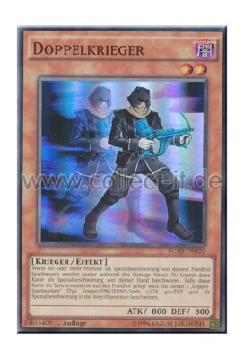 Yugioh LC5D-DE020 Double Warrior - 1st Edition-image