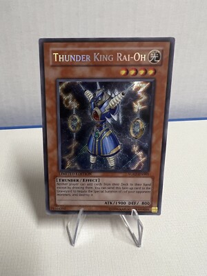 Thunder King Rai-Oh YG02-EN001 Yu-Gi-Oh! GX Manga Promotional Cards Limited...-image