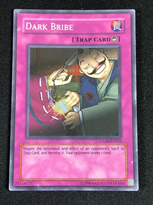 YUGIOH DARK BRIBE GX04-EN002 SUPER (MP)-image