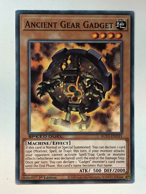 Yu-Gi-Oh! Speed Duel GX: Duel Academy Ancient Gear Gadget SGX1-END11 NM/M-image
