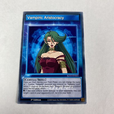 Yugioh Vampiric Aristocracy gx3-ens03 Speed Duel GX Duelists of Shadows Common-image