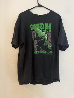 Spencer’s Unisex Godzilla Graphic Print T-Shirt SZ - M-image