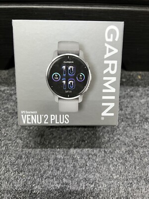 Garmin Venu 2 Plus 43mm Fiber-Reinforced Polymer Case with Silicone Strap Smart-image
