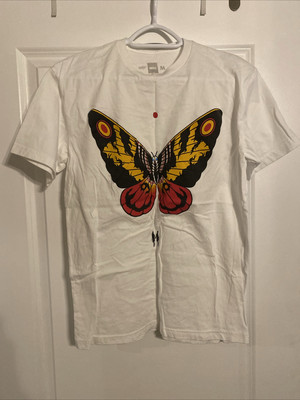 Mondo Togo Mothra Godzilla White T Shirt Medium Rare OOP 100% Cotton Nice Cond!-image
