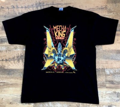 TOHO Monster T-shirt Collection Mecha King Ghidorah Black TOHO Godzilla Store JP-image