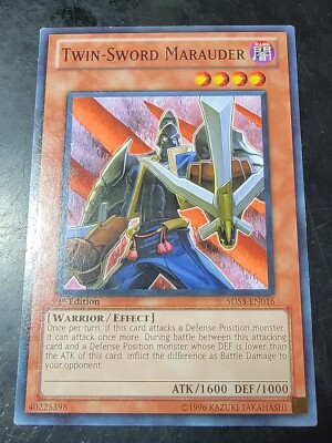Yugioh Twin-Sword Marauder 5DS3-EN016 Common 1st Edition -image