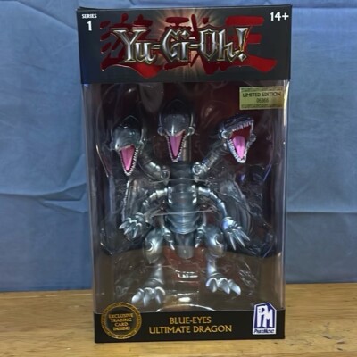 Yu-Gi-Oh! Blue Eyes Ultimate Dragon Action Figure with Exclusive Card Phatmojo-image