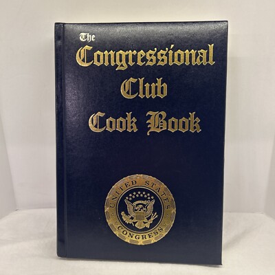 The Congressional Club Cookbook 1987 Foreword by Nancy Reagan Vintage HC 11th Ed-image