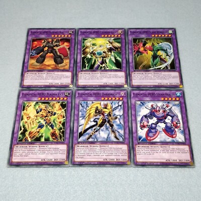Yu-Gi-Oh! GX Jaden Yuki 50 Card Deck Elemental HERO Flam *Ready to Play + Bonus!-image