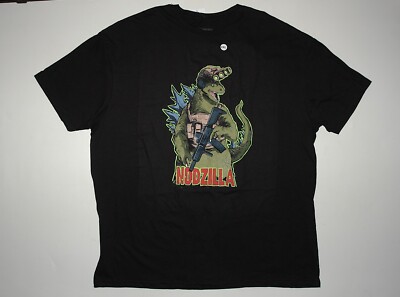 TacPack Nodzilla Operator Military Godzilla Tactical Black T Shirt Men's  2XL-image