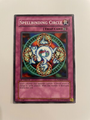 Yu-Gi-Oh! TCG Spellbinding Circle Yu-Gi-Oh! 5D's 5DS1-EN034 1st Edition Common-image