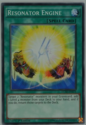 Yugioh Resonator Engine LC5D-EN075 Common 1st Edition-image
