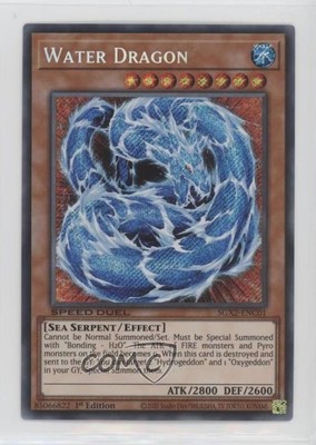 2022 Yu-Gi-Oh! Speed Duel GX: Midterm Paradox 1st Edition SE Water Dragon 4k2-image