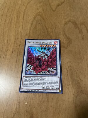 Black Rose Dragon LC05-EN004 Legendary Collection 5D's Limited Edition-image