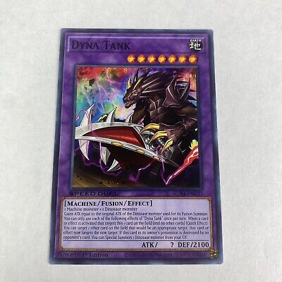 Yugioh Dyna Tank SGX4-ENC21 Common 1st Edition Speed Duel Midterm Destruction-image