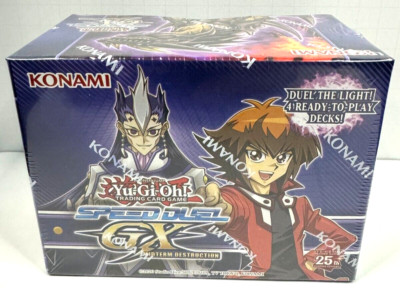 🔥 Yu-Gi-Oh! TCG Speed Duel GX Midterm Destruction Factory Sealed Box 4 Decks!🔥-image