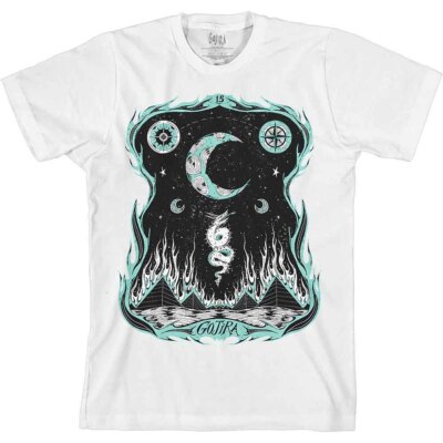 Gojira Dragons Dwell T-Shirt White New-image
