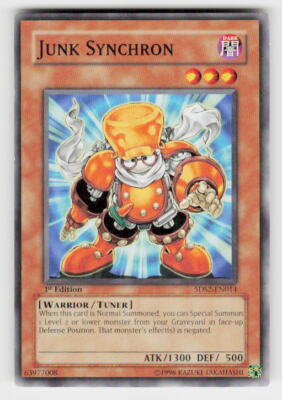 5D's Starter Deck 2009 #5DS2-EN014 Junk Synchron-image