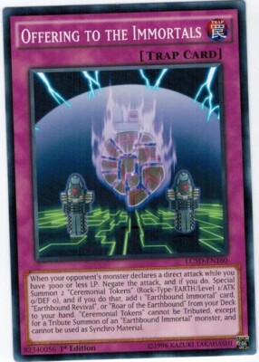 1 x Offering to the Immortals - LC5D-EN160 - Common - 1st Edition Near Mint, Eng-image