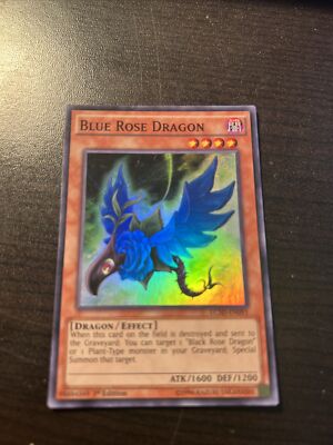 1x (M/NM) - Blue Rose Dragon - LC5D-EN093 - Super Rare - 1st Edition YuGiOh y3-image