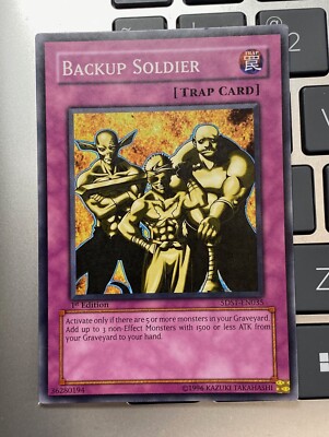 Yugioh Backup Soldier 5DS1-EN015 1st edition LP/NM-image