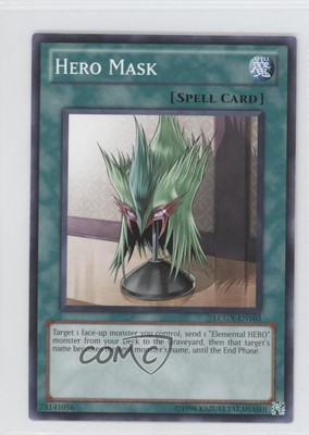 2011 Yu-Gi-Oh! GX Legendary Collection 2: The Duel Academy Years Hero Mask 0s5-image
