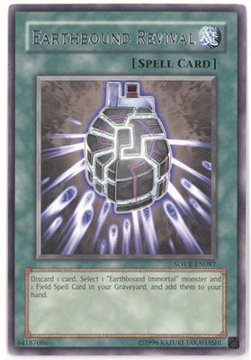 Yu-Gi-Oh Card - SOVR-EN087 - EARTHBOUND REVIVAL (rare) - NM-image