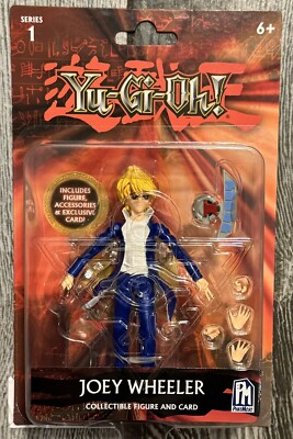 2023 PhatMojo Official Yu-Gi-Oh! 4 in Fig JOEY WHEELER (w/ Exclusive Card) New-image