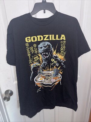 GODZILLA KING OF THE MONSTERS TEE -Sz L UDON SOUP GRAPHIC COTTON POLY-image