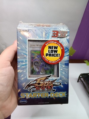 2008 Yu-Gi-Oh Trading Card 5D's Starter Deck Junk Warrior Synchro Factory Sealed-image