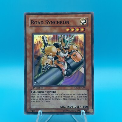 Yu-Gi-Oh! TCG Road Synchron 5D's Starter Deck 2009 5DS2-EN006 1st Edition Super-image