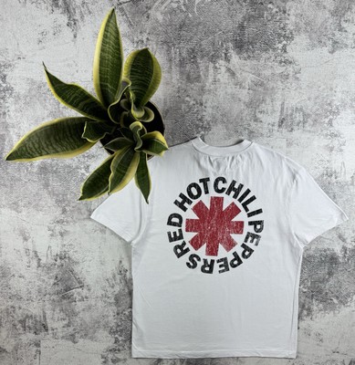 Red Hot Chili Peppers RHCP Rock Tour Rap White Merch Devil Band T Shirt Tee-image