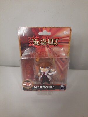 2020 Series 1 PhatMojo Yu-Gi-Oh Minifigure W/ Exclusive Card Seto Kaiba NIB-image