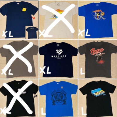 Assorted NEW TV T Shirts Adult L&XL Choose! 2 for $16 3 for $20 Walking Dead DC-image